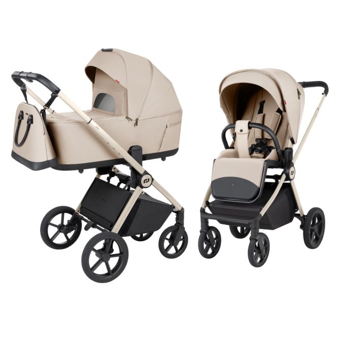 Коляска універсальна CARRELLO Ultra CRL-6556 2в1 Polar Beige /1/