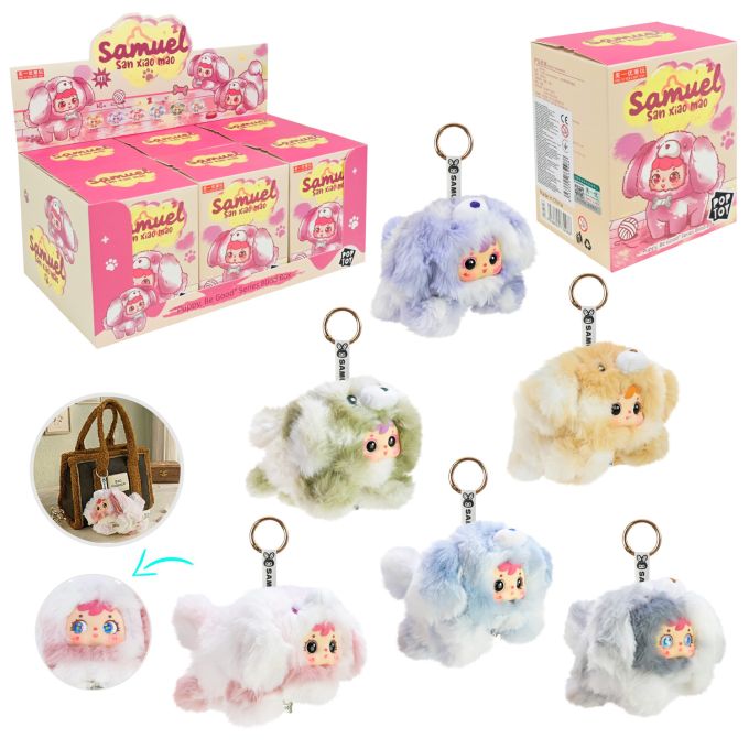 Герої POP TOY арт. MR5033 (120шт) Samuel "Маленькі лапки" 7видів, р-р кор. іграшки-14*9*11см, 6шт у дисплей боксі 34*18,5*28см