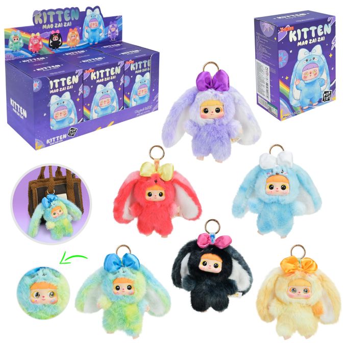 Герої POP TOY арт. MR5020 (120шт) KITTEN "Чарівні зайчики" 7видів, р-р кор. іграшки-17,5*8*13см, 6шт у дисплей боксі 40*17*32см