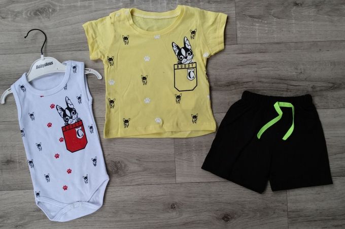 Костюм для дівчинки Babydoss "Buddy",жовтий/зел