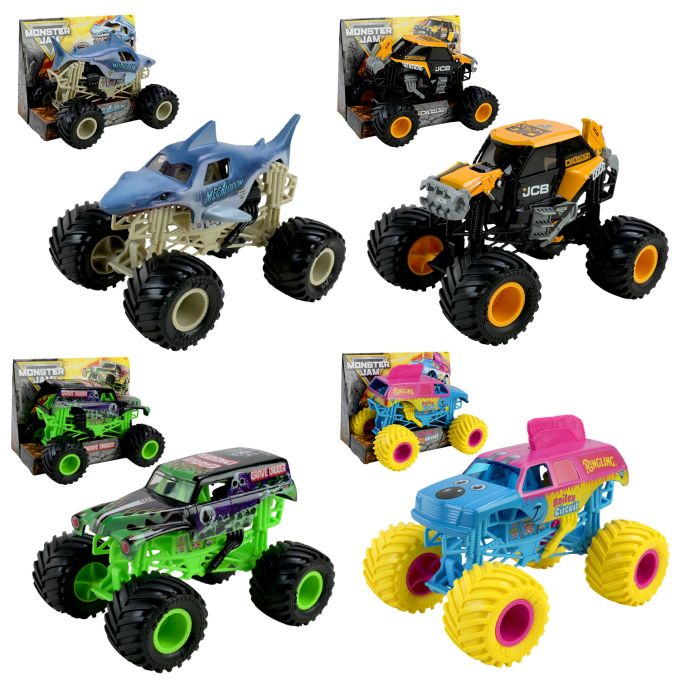 Машинка Monster Jam 1:24 арт. 6056371 (4шт)  4 в асор., блістер.21*14*14,5 см