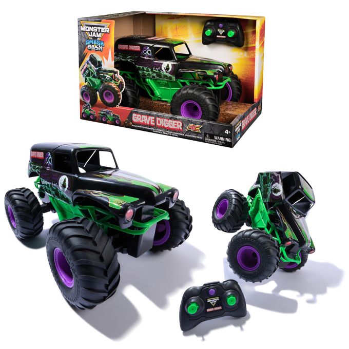 Авто на р/к "Moster Jam" GraveDigger, арт. 6072500, (2шт) короб. 38*25,5*25см