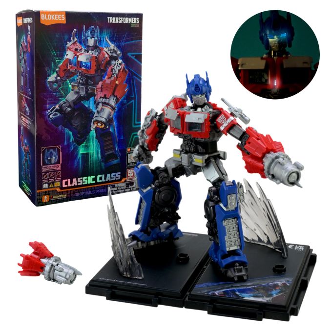 Збірна модель Transformers   арт. 71141 (6шт) батар. світло, короб.  25x 15x7,5 см