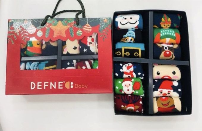Новорічні шкарпетки DEFNE  Baby 5-7р