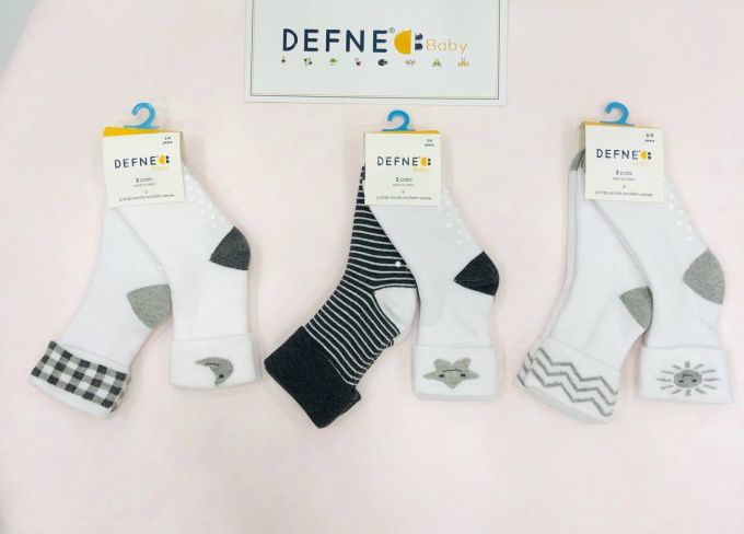 Махрові шкарпетки DEFNE Baby 3-4р E009-22 ціна за 1 пару