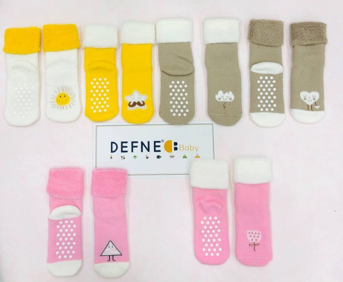 Махрові шкарпетки DEFNE  Baby 12-18м K008-22 ціна за 1 пару