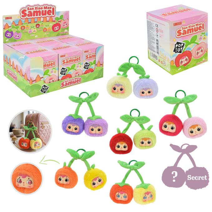 Герої  POP TOY арт.  MR5024 (120шт) Samuel "Смачні ягідки" 6шт у дисплей боксі 28*18,5*22см