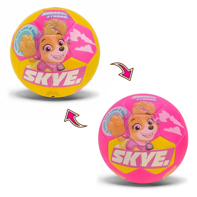 М'яч футбольний арт. PP2512 (100шт)  №3, Paw Patrol PVC 150 гр рожевий