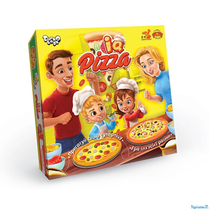 гр Настільна розважальна гра "IQ Pizza" (УКР)  G-IP-01U "Danko Toys", в коробці