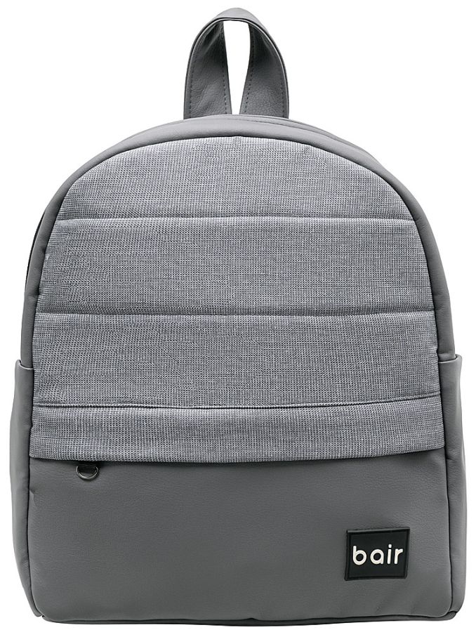 Коляска 2 в 1 для двійні Bair Kiwi DUO Soft BKP-218 сірий