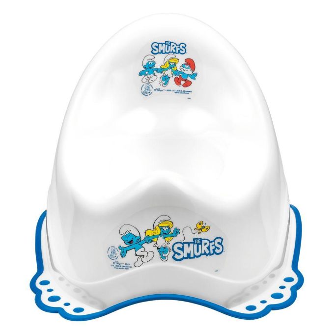 Горщик з антиковзаючим покриттям Maltex The Smurfs Chamber pot with anti slip rubber 1411_37 white (білий)