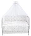 Дитяча постіль Babyroom Gold RG-08 білий (кролики з морквою)