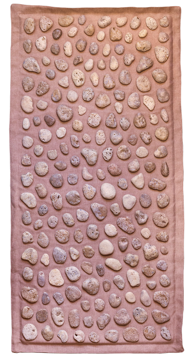 Килимок масажний з натуральною галькою "Ортек" SOFT 93*44см 30x45 см