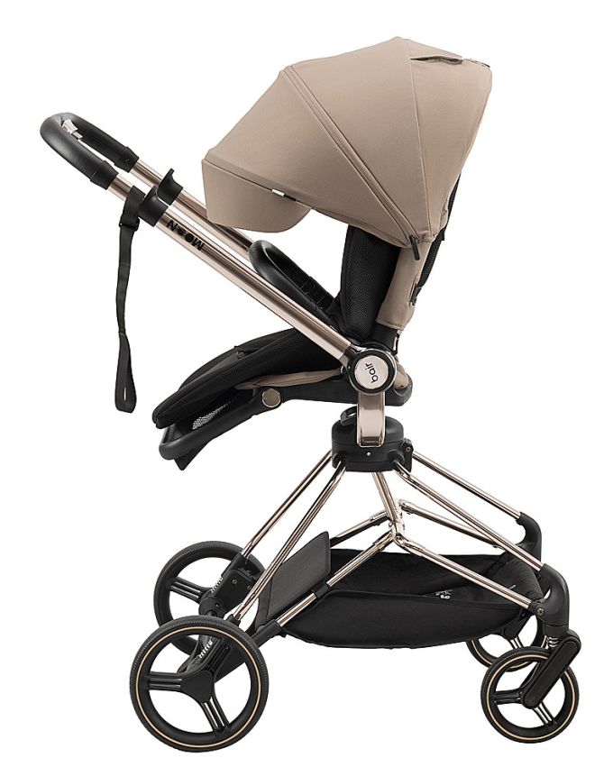 Коляска 2 в 1 Bair Moon Gold Edition MG-03 капучіно