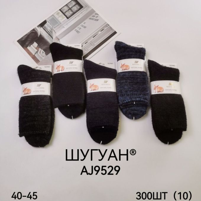Шкарпетки Чоловічі ангора №9529 (уп 10 шт)