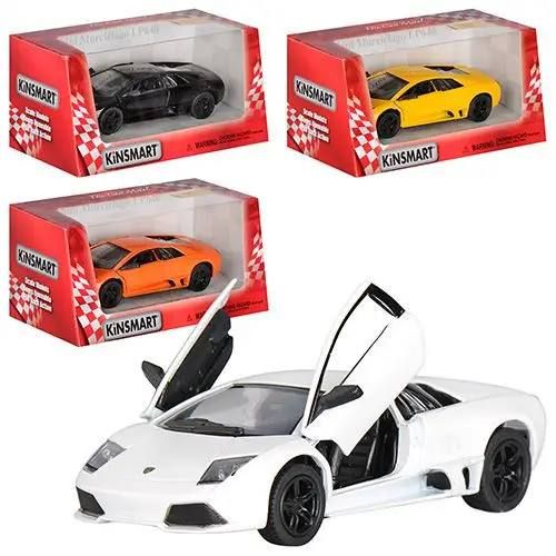 Машинка металева Kinsmart Lamborghini LP640 чорна