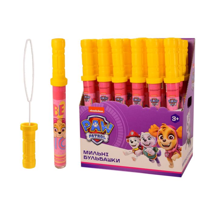 Мильні бульбашки KC-0064 Paw Patrol рожевий 160 мл.