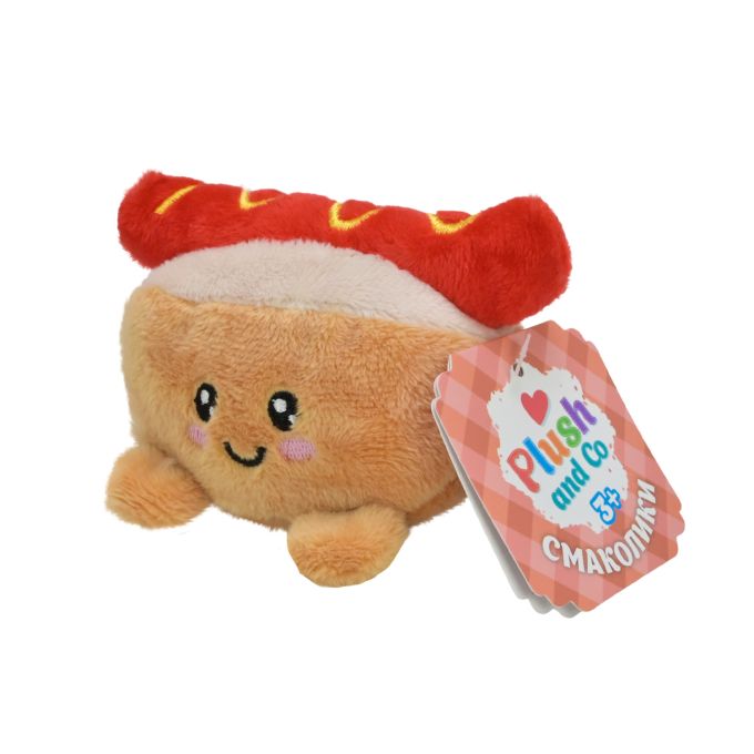 М'яка іграшка Plush and Co "Смаколики" арт. PLC25035 (96шт) хот-дог 8-10см