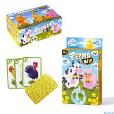 гр Розважальна настільна гра "Ферма Mini" G-FM-01  "Danko Toys", ОПИС УКР/РОС. МОВАМИ