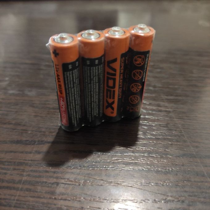 Батарейка Videx R03P/AAA 4pcs SHRINK