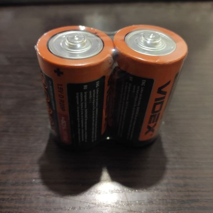 Батарейка Videx R2OP/D 2pcs SHRINK