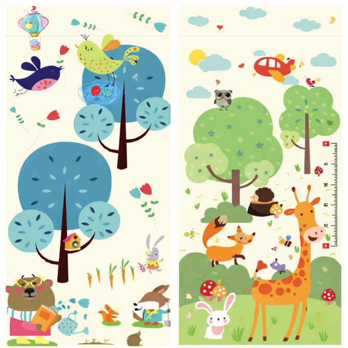 Килимок ігровий (ТЕРМО) 2-х сторонній EVA D-79009 180х200х0.8см, у сумці