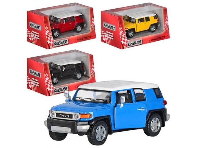 Інерційна металева машинка кinsmart TOYOTA FJCRUISER 5343