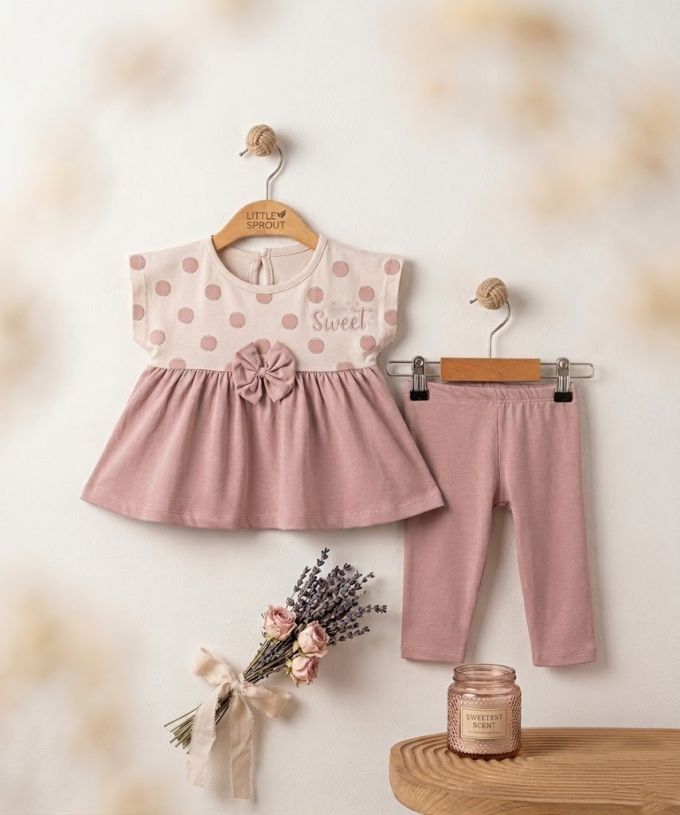 Костюм футболка+велосипедки BabyWood 9-24м