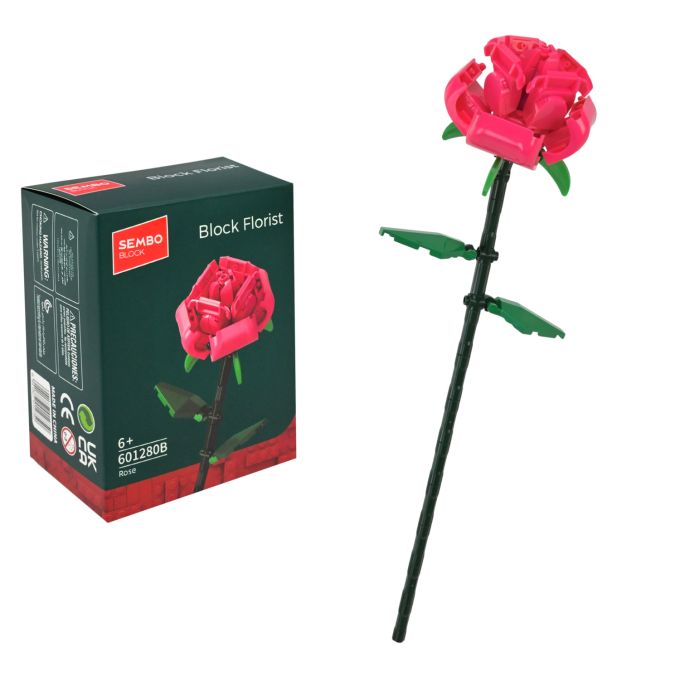 Конструктор арт. 601280B (96шт)  91 дет. Florist короб. 9*12*6см