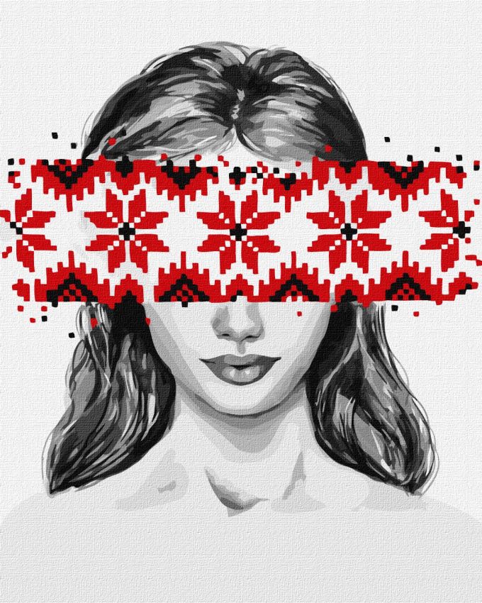 Набір для розпису по номерах. "Оберіг" 40х50см
