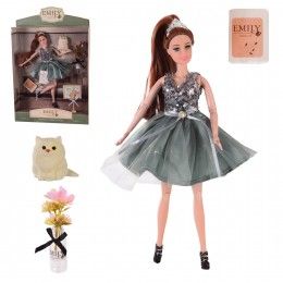 Лялька Emily арт. QJ110C  з аксес, короб.– 28.5*6.5*43 см, р-р игрушки – 29 см