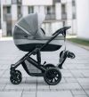 Підніжка з сидінням для коляски FreeON, black