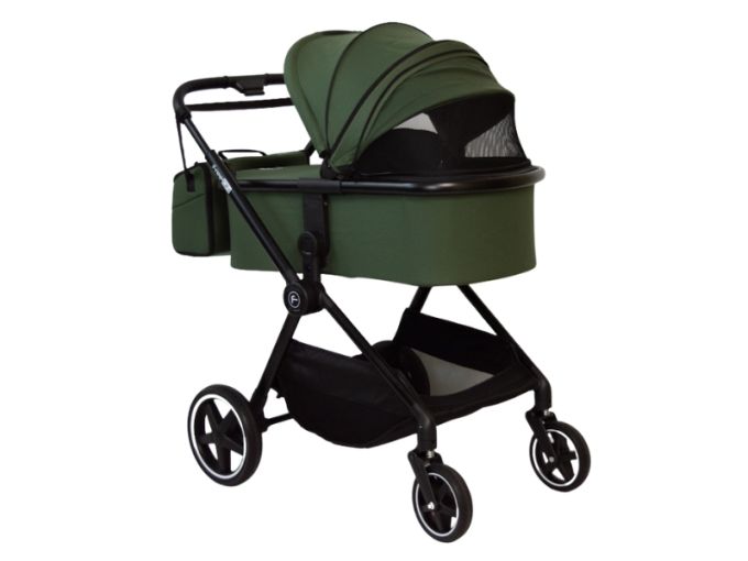 Коляска для дитини універсальна 3 в 1 FreeON Zack, olive