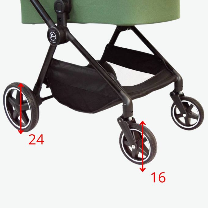 Коляска для дитини універсальна 3 в 1 FreeON Zack, olive