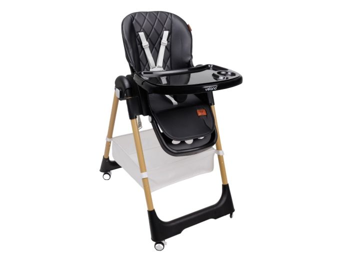 Стілець для годування дитини VELANO Nexi, black