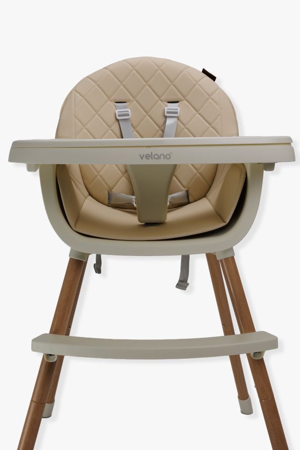Стілець для годування дитини 2 в 1 VELANO Evo, beige