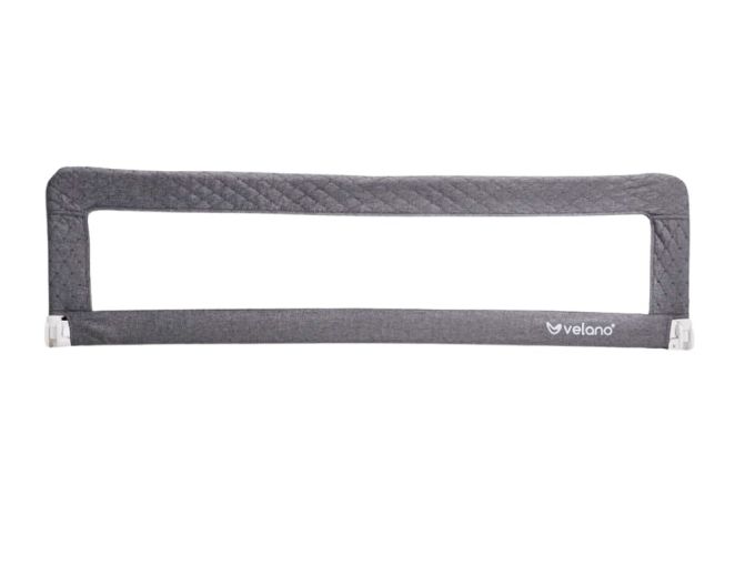 Захисний бортик для ліжка VELANO Wolli, grey